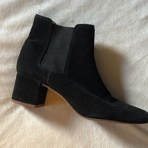 Madewell The Walker Chelsea Boot size 8.5 black fall boots